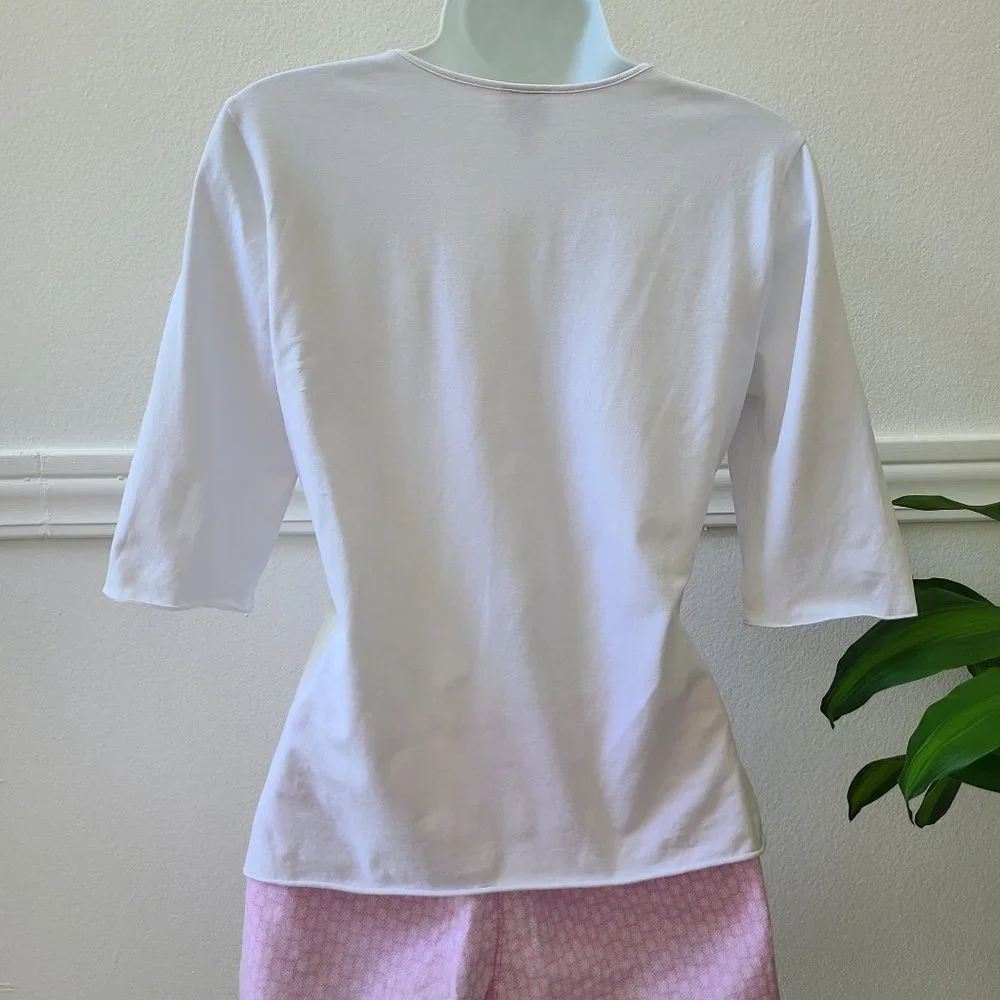 Armani Collezione white blouse,size 8